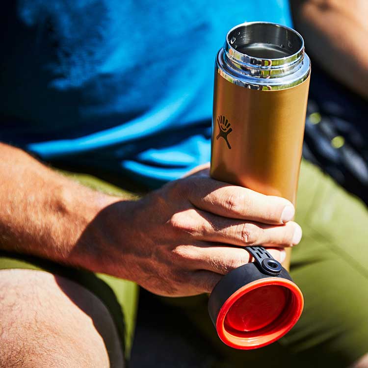 Hydro Flask 24 oz Wide Mouth Bottle with Flex Cap - Lightweight Trail Series - Image 2